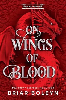 On Wings of Blood: A Novel (Bloodwing Academy Book 1) by Briar Boleyn