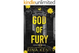 God of Fury: A Dark MM College Romance (Legacy of Gods Book 5)